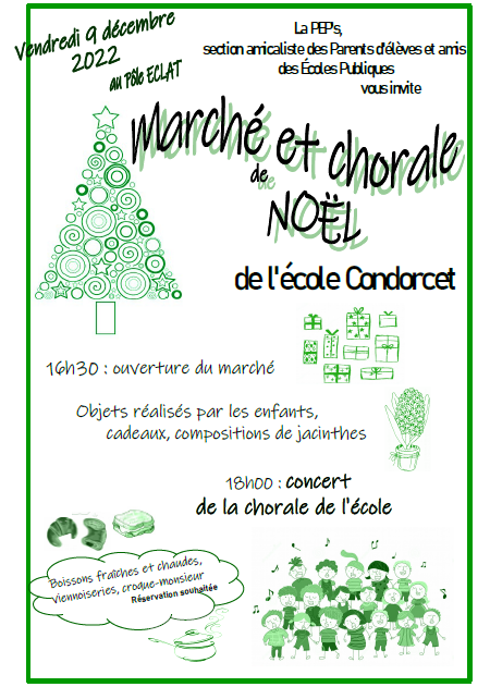 Marche de noel peps